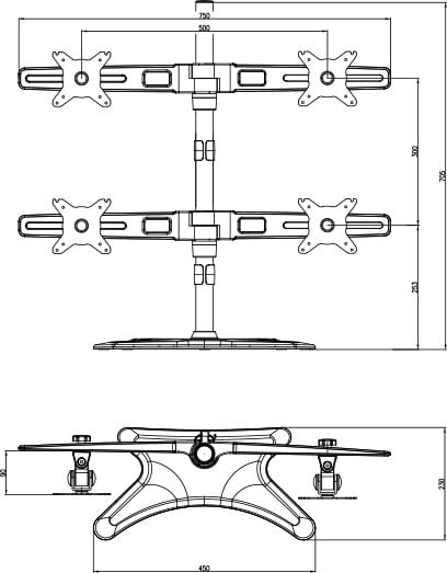 Flexyarm FA-400 Teknik Çizim