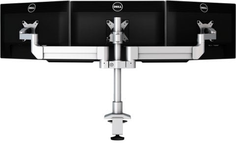 Flexyarm 302 Silver 3'lü Masa Tipi Monitör Kolu