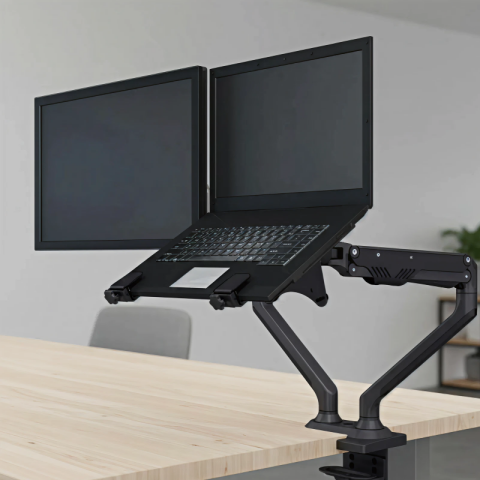 Flexyarm 201 PRO BLACK LAPTOP  Amortisörlü Monitör ve Laptop Taşıma Kolu