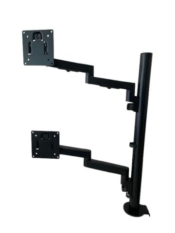 Flexyarm 206 Black Çift Katlı İkili Monitör Kolu