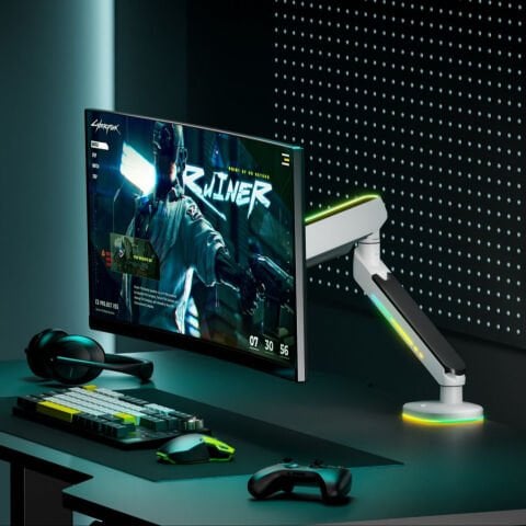 Flexyarm 112 PRO Gamer RGB Ledli Monitör Kolu