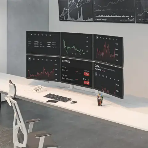 Flexyarm 604-S Altılı Monitör Kolu