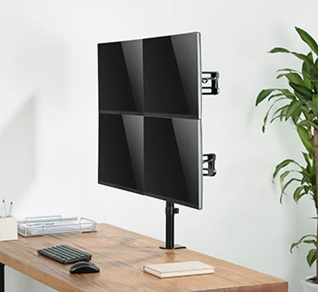 Dörtlü Monitör Kolu